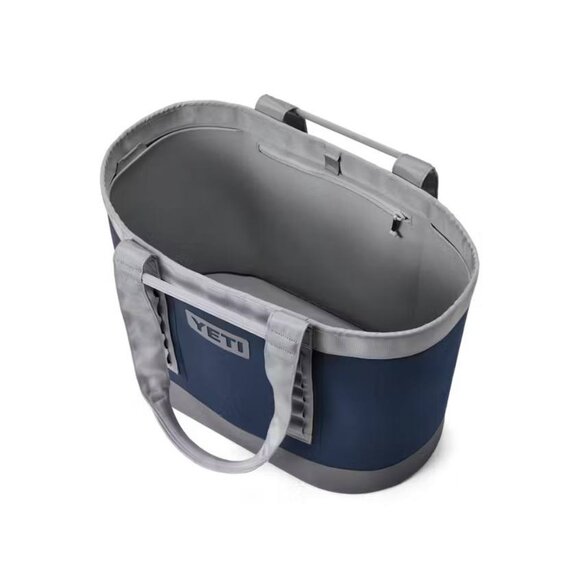 NWT Yeti Camino 50 Carry All Tote Bag Navy/Gray - Picture 2 of 4